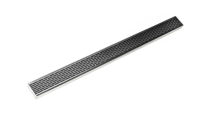 Infinity Drain - Site Sizable Stainless Channel - S-LTAS 65 Offset Slotted Linear Drain