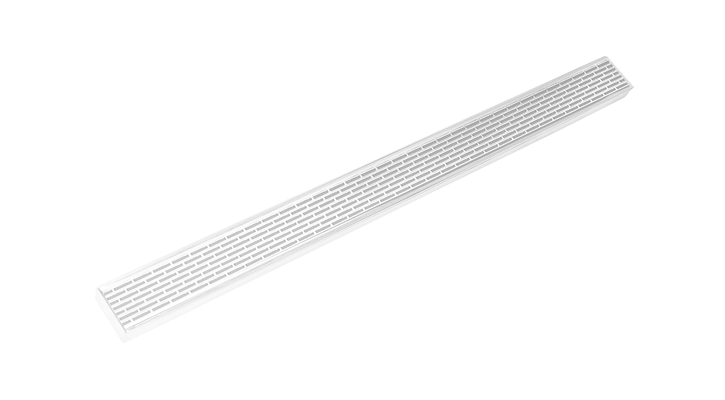 Infinity Drain - Site Sizable Stainless Channel - S-LTAS 65 Offset Slotted Linear Drain