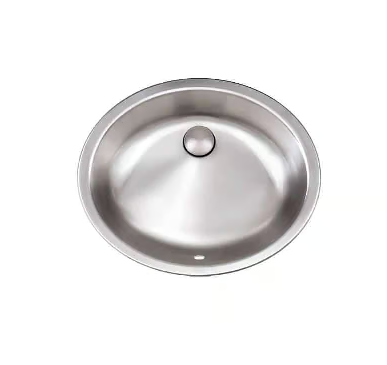 Lenova Sinks - Undermount - SS-B2 Stainless Steel Bathroom Sink - 19-3/8"