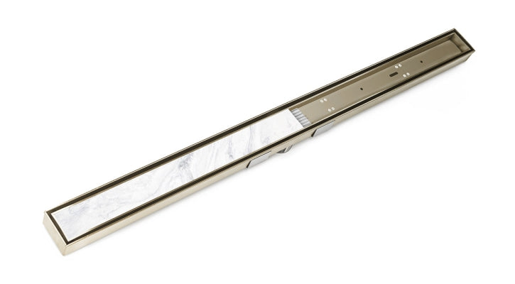 Infinity Drain - Site Sizable Stainless Channel - S-TIFAS 65 Tile Insert Frame Linear Drain
