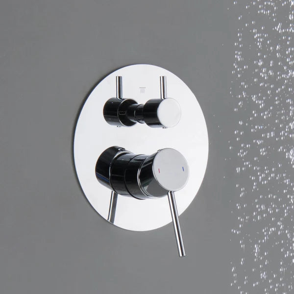 Casa Fixtures - Valve Trim Plate - Halo 3 Function Rough-in Valve Trim Plate (SVT1-3)