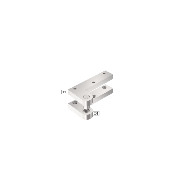 Accurate - Offset Pivot Hinges (Complete Set 4x Members)