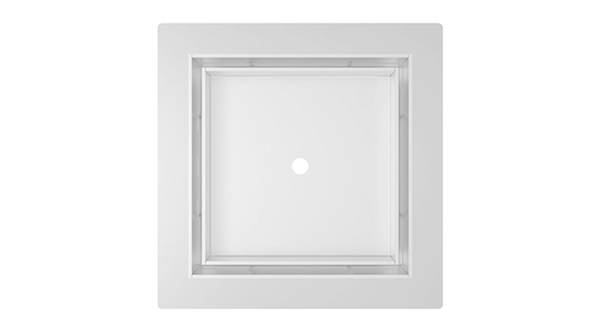 Infinity Drain - 5" x 5" Square Center Drain - TDLF 5 Tile Series Drain (Complete Kit)