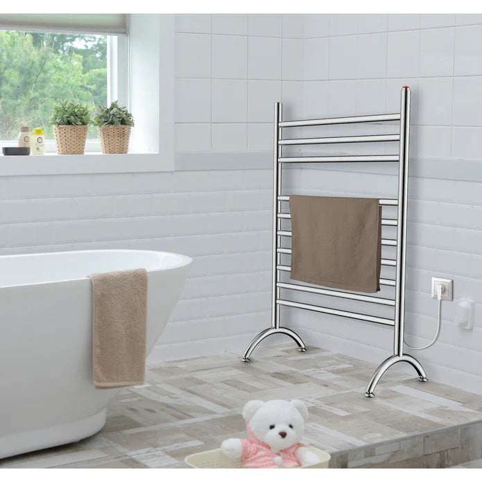 Kingston - Towel Warmer - Templeton TWF3123 Freestanding Plug-In Electric Towel Warmer