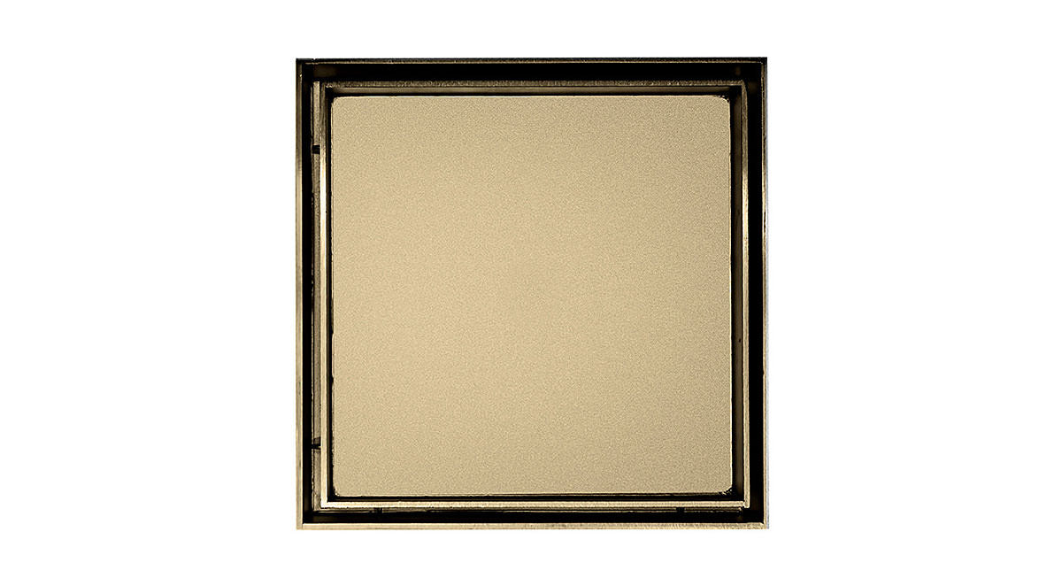 Infinity Drain - Tile Drain - 4" x 4" TD 4 Center Drain (Complete Kit)
