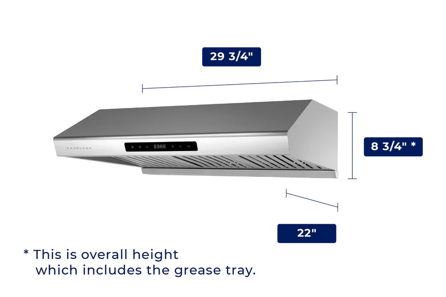 Hauslane - Under Cabinet Range Hoods - UC-PS10 Ducted Range Hood