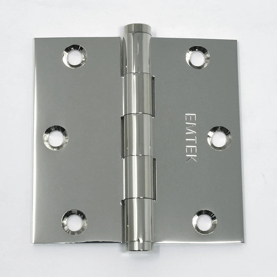 Emtek - Solid Brass Hinges - Heavy Duty Plain Bearing Hinges (Pairs)