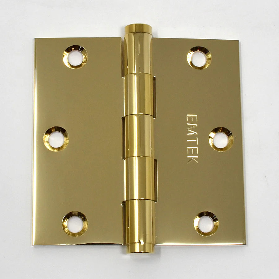 Emtek - Solid Brass Hinges - Heavy Duty Plain Bearing Hinges (Pairs)