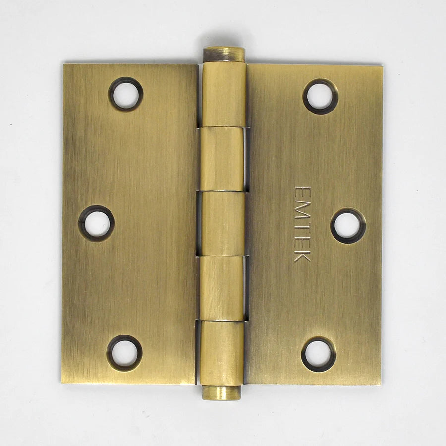 Emtek - Solid Brass Hinges - Heavy Duty Plain Bearing Hinges (Pairs)