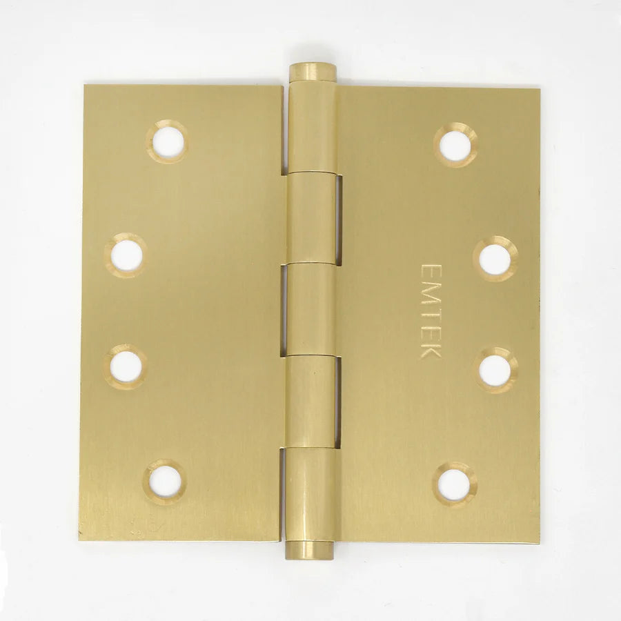 Emtek - Solid Brass Hinges - Residential Duty Plain Bearing Hinges (Pairs)