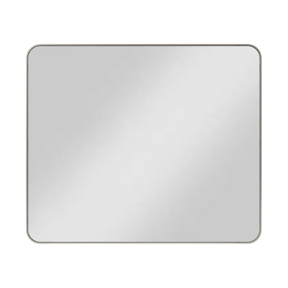 Hardware Resources - 33" Width Rounded Rectangle Metal Frame Mirror
