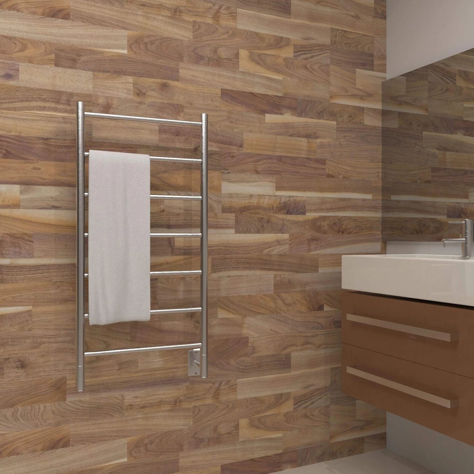 Amba Jeeves Collection Model F Straight Towel Warmer