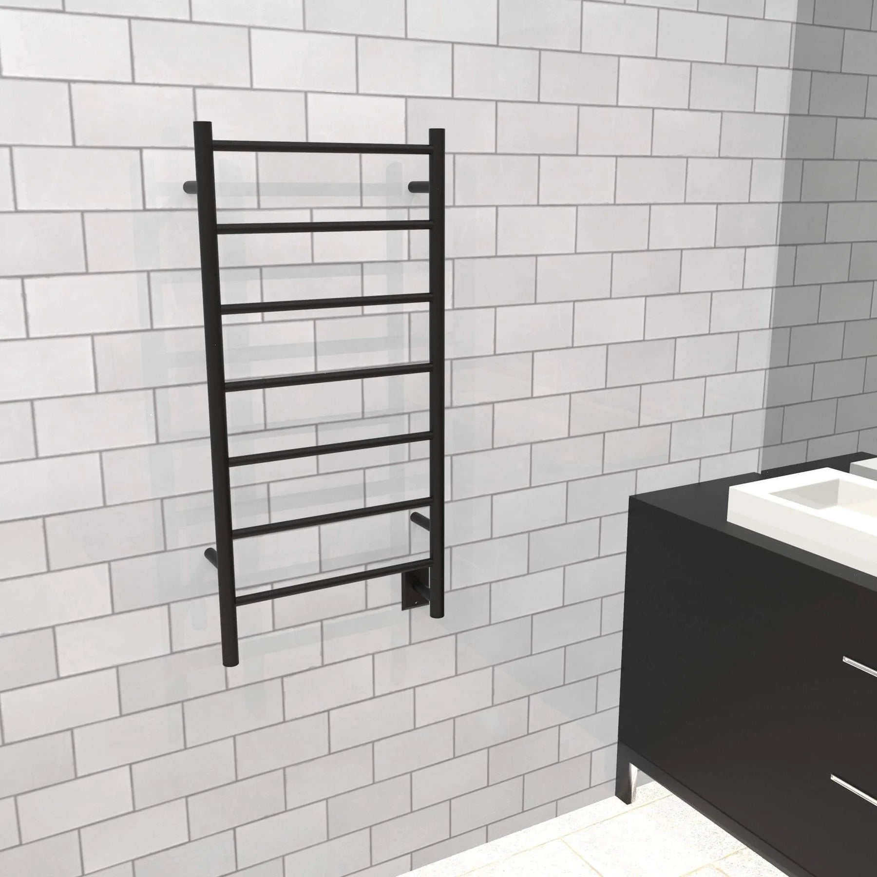 Amba - Jeeves Collection - Model F Straight Towel Warmer