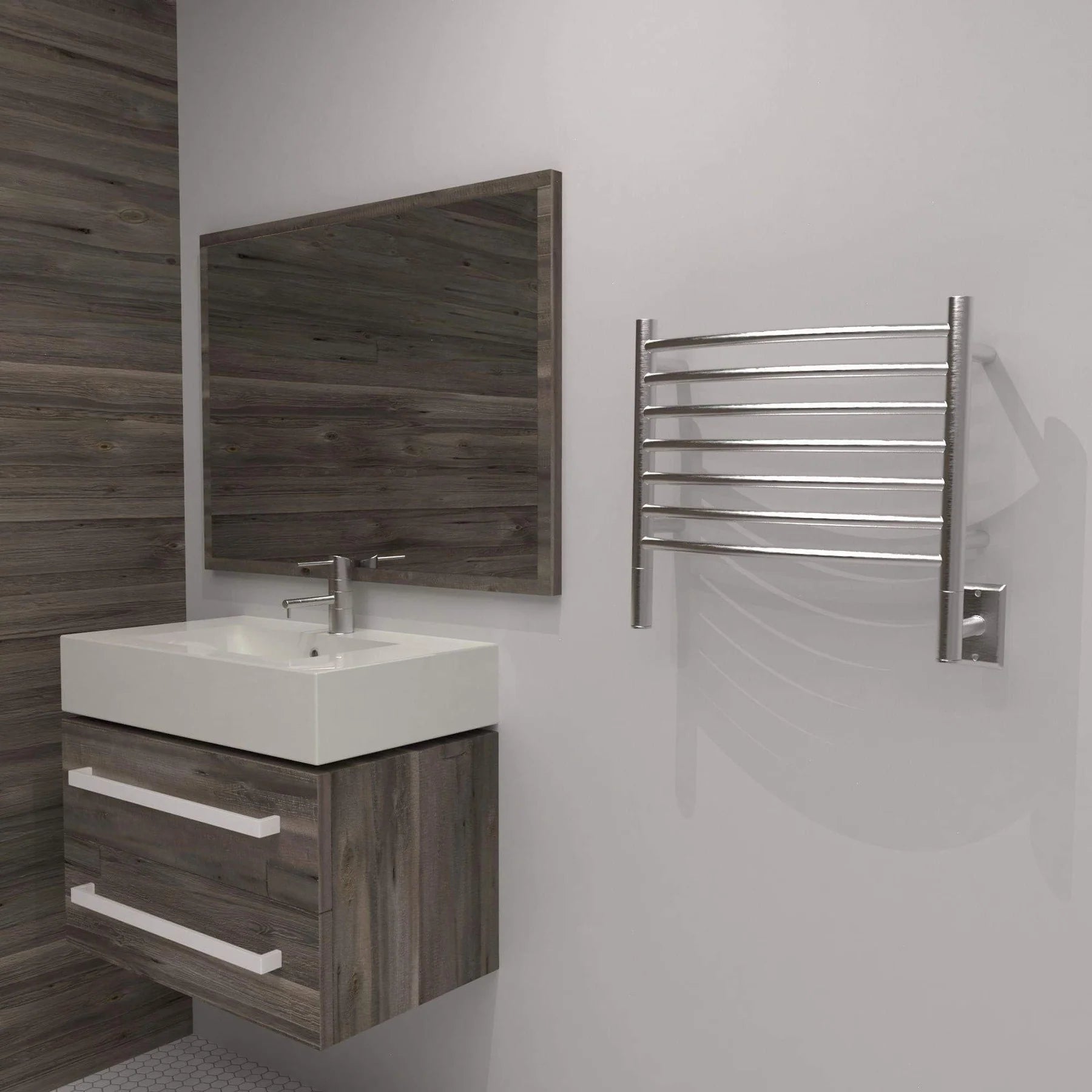 Amba - Jeeves Collection - Model H Curved Towel Warmer