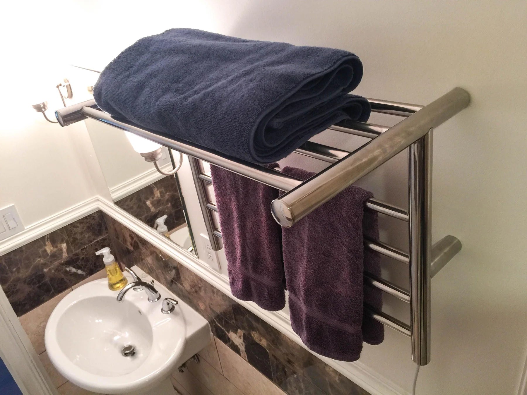 Amba - Radiant Collection - Model Radiant Shelf Towel Warmer