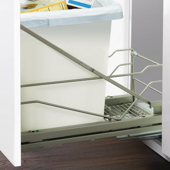 Hafele - Kitchen Organization - Waste Bins - Push To Open Kit (Bottom Mount Pull-Out Waste Bins Kesseböhmer)