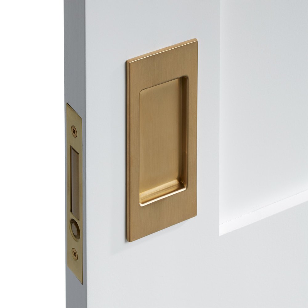 Baldwin - Pocket Door Locks - Santa Monica (Small) - Passage Pocket Door Set