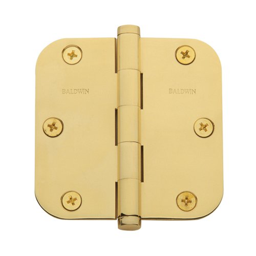 Baldwin - Estate Collection - Hinges - 5/8" Radius Corner Mortise Hinge (Each)