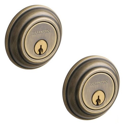 Baldwin - Estate Collection - Deadbolts - 8232 Traditional Deadbolt (Double Cylinder - 2-1/8" Door Prep)