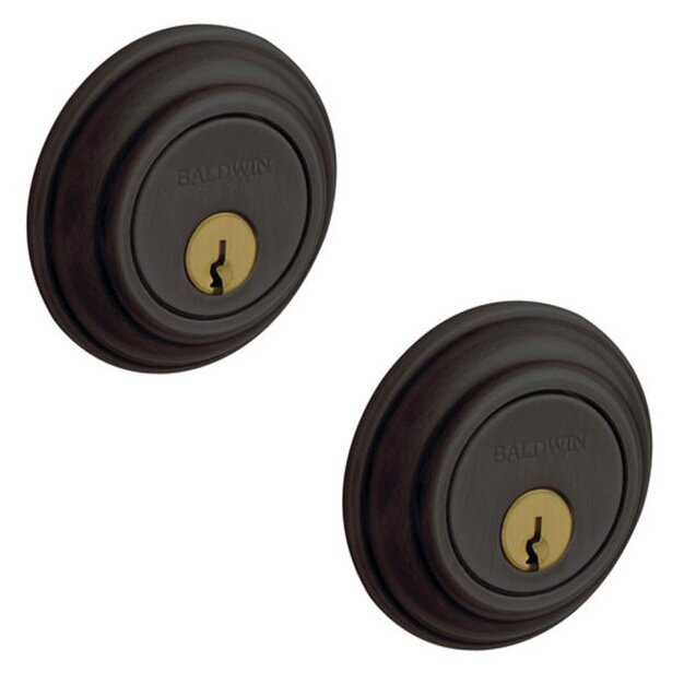 Baldwin - Estate Collection - Deadbolts - 8232 Traditional Deadbolt (Double Cylinder - 2-1/8" Door Prep)