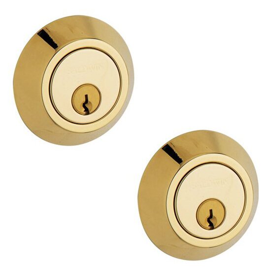 Baldwin - Estate Collection - Deadbolts - 8242 Contemporary Deadbolt (Double Cylinder - 2-1/8" Door Prep)