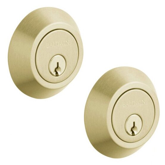 Baldwin - Estate Collection - Deadbolts - 8242 Contemporary Deadbolt (Double Cylinder - 2-1/8" Door Prep)