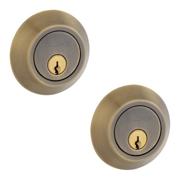 Baldwin - Estate Collection - Deadbolts - 8242 Contemporary Deadbolt (Double Cylinder - 2-1/8" Door Prep)