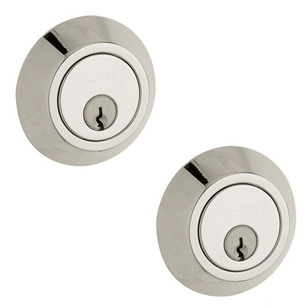 Baldwin - Estate Collection - Deadbolts - 8242 Contemporary Deadbolt (Double Cylinder - 2-1/8" Door Prep)