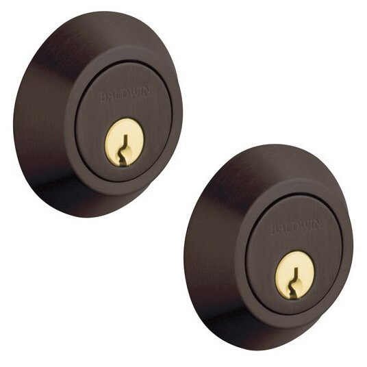 Baldwin - Estate Collection - Deadbolts - 8242 Contemporary Deadbolt (Double Cylinder - 2-1/8" Door Prep)