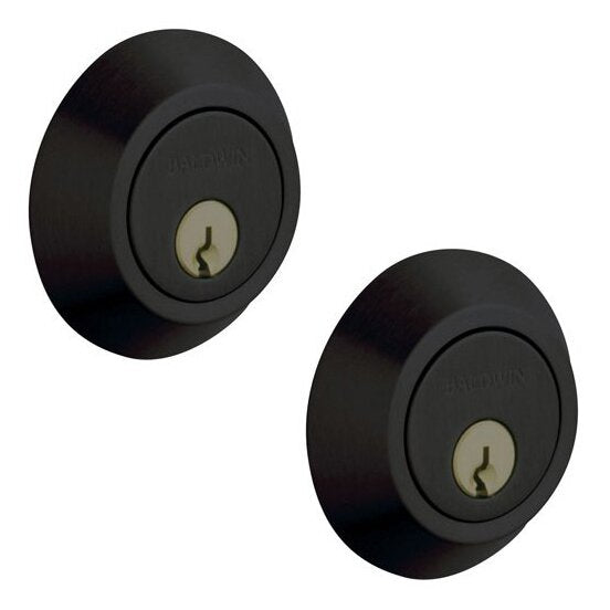 Baldwin - Estate Collection - Deadbolts - 8242 Contemporary Deadbolt (Double Cylinder - 2-1/8" Door Prep)