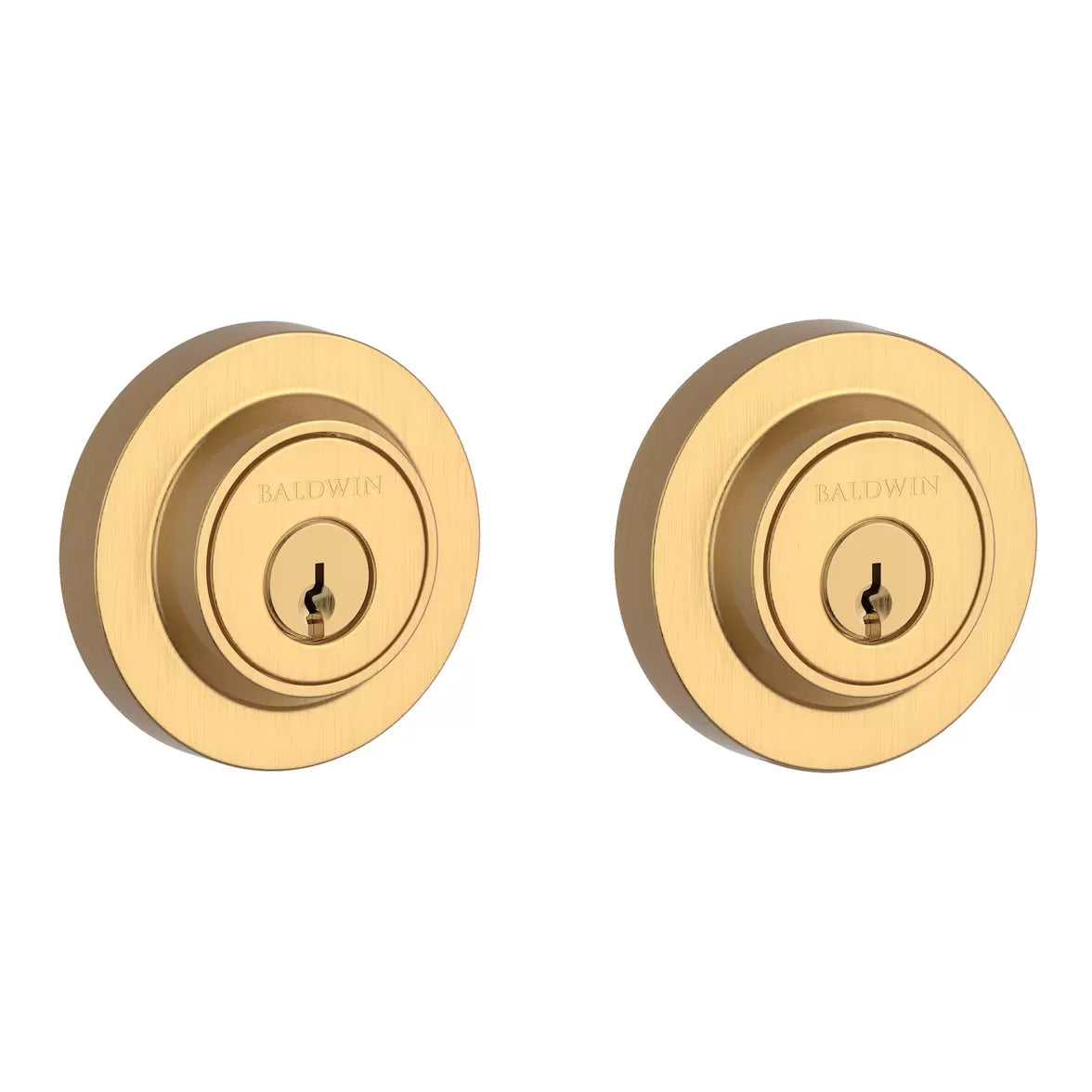 Baldwin - Reserve Collection - Deadbolts - Contemporary Round Deadbolt