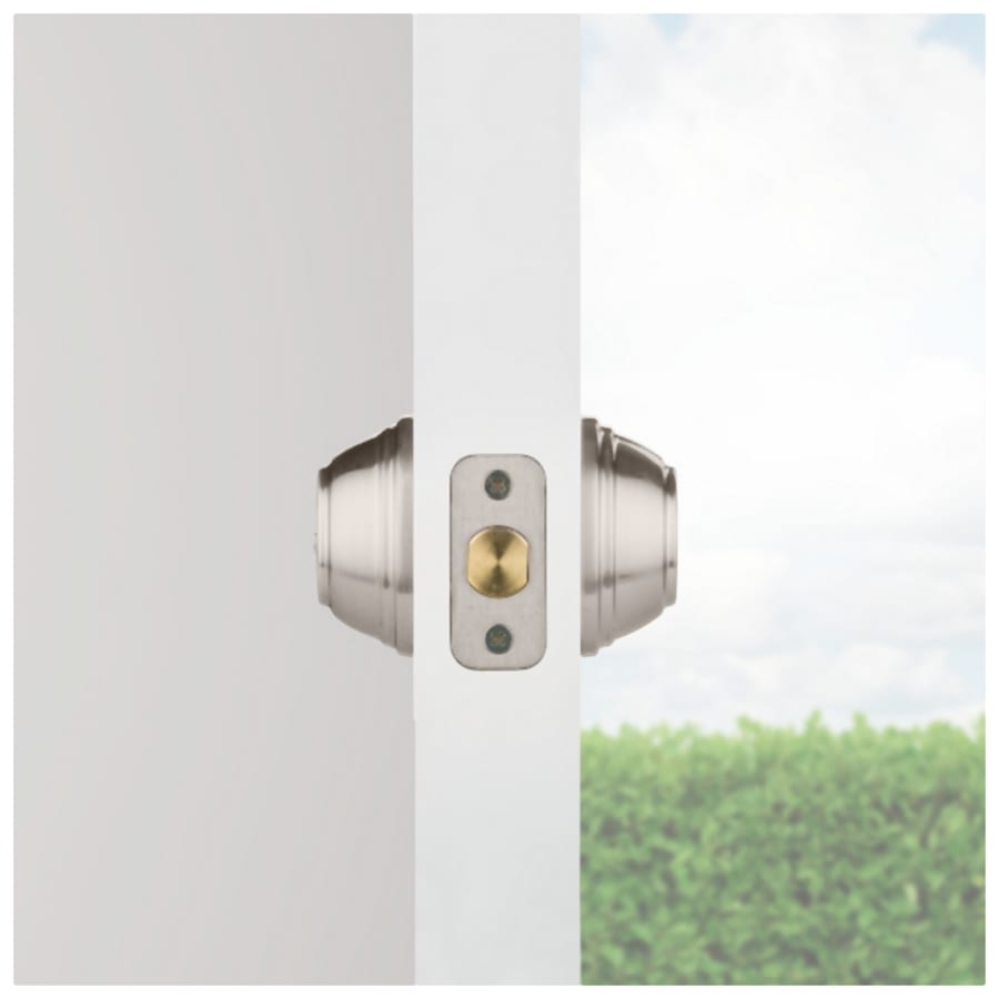 Baldwin - Prestige Collection - Deadbolts - Double Cylinder Round (RDB) Deadbolt In Satin Nickel