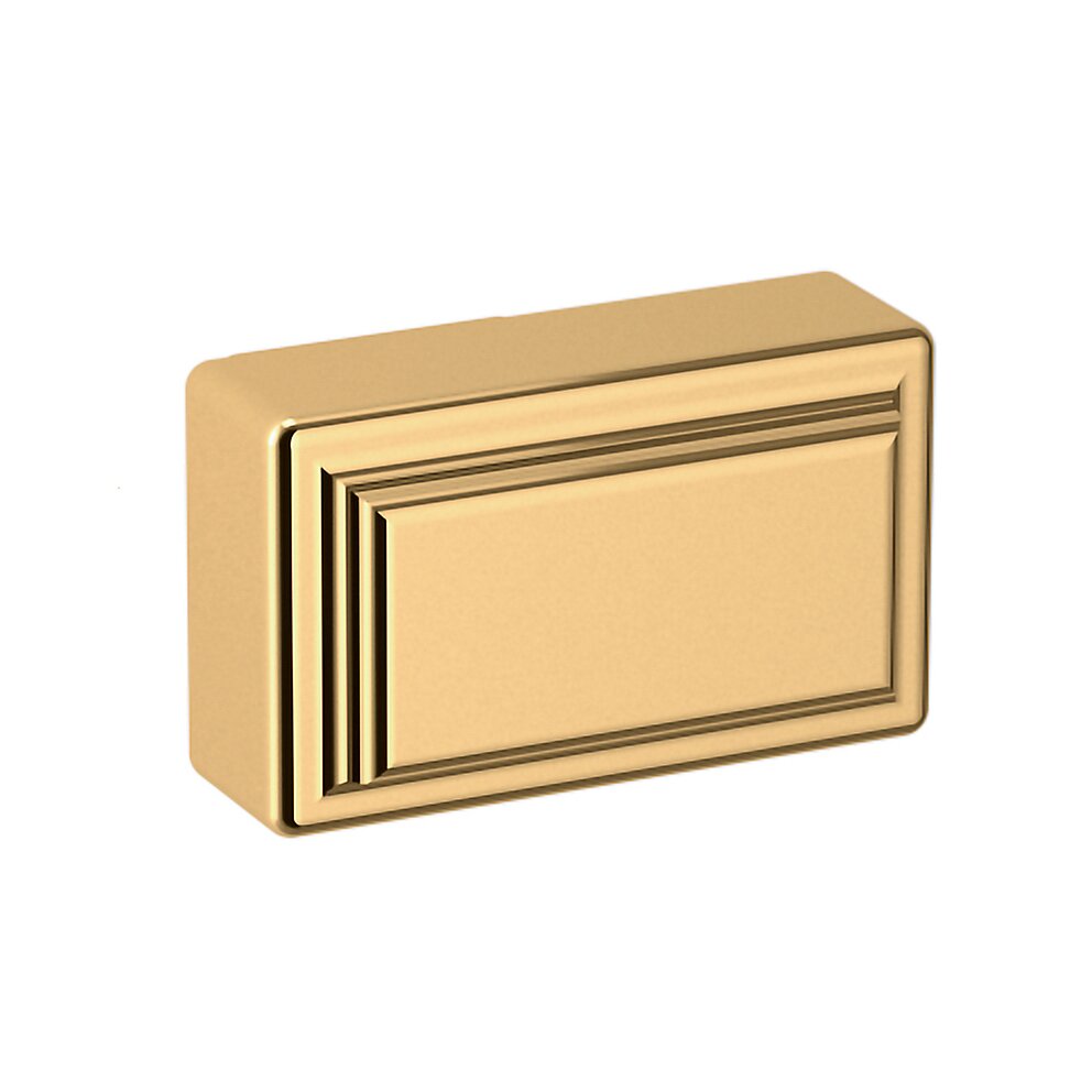 Baldwin - Estate Collection - Cabinet Hardware - 4425 Rectangle Raised Cabinet Knob