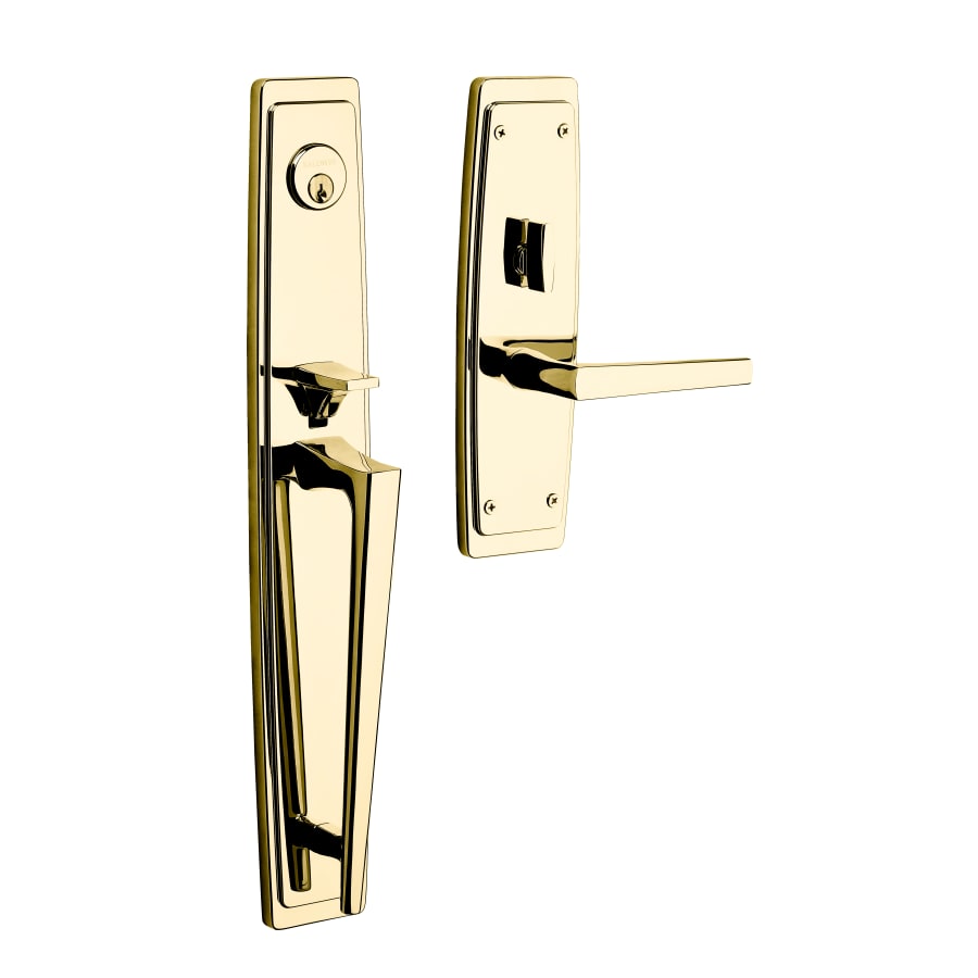 Baldwin - Estate Collection - Mortise Entry Handlesets - Palm Springs 6921 Mortise Handleset (Trim ONLY)