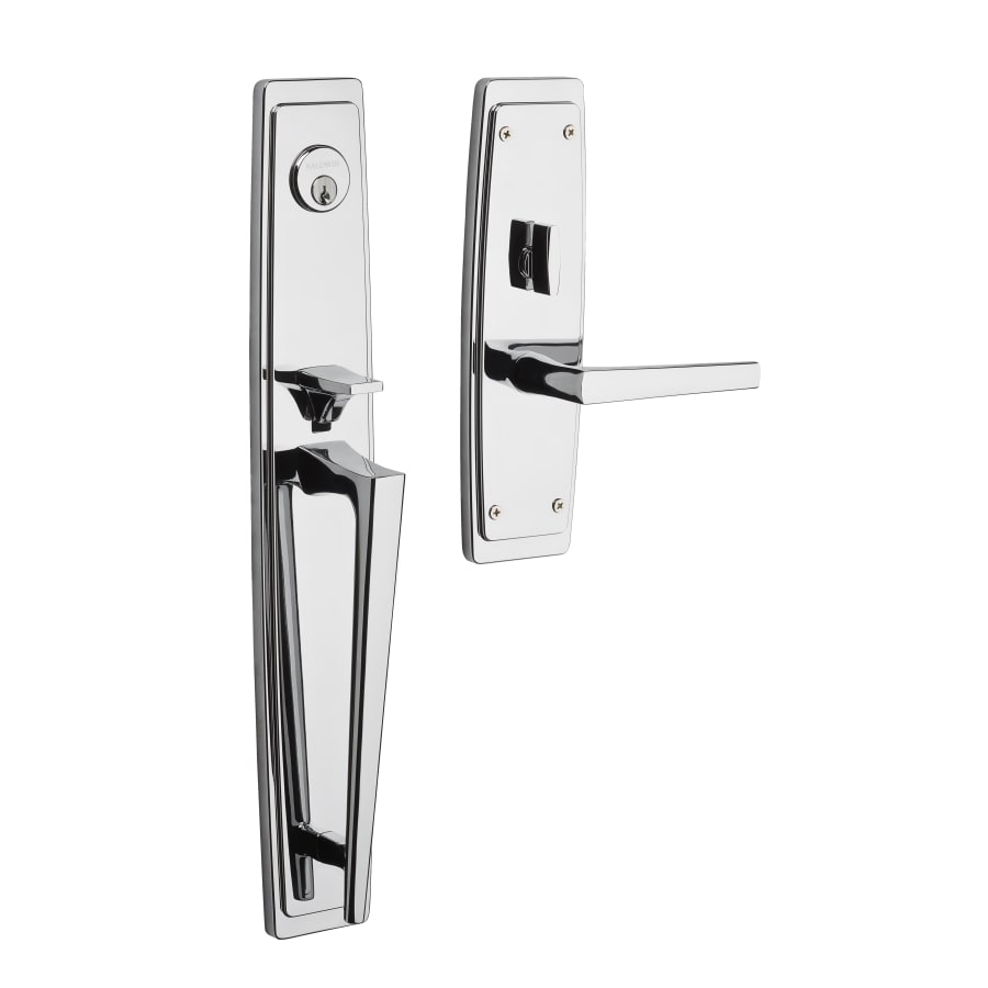 Baldwin - Estate Collection - Mortise Entry Handlesets - Palm Springs 6921 Mortise Handleset (Trim ONLY)