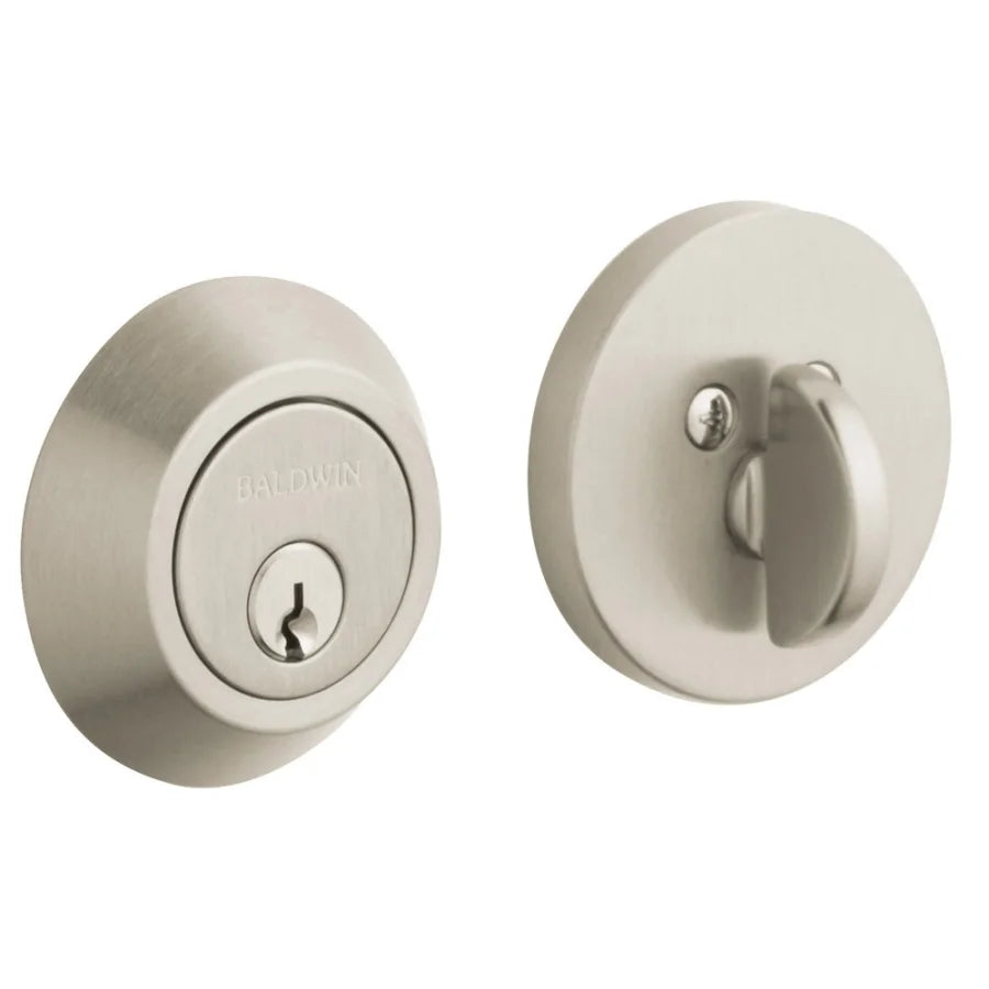 Baldwin - Estate Collection - Deadbolts - 8241 Contemporary Deadbolt (Single Cylinder - 2-1/8" Door Prep)