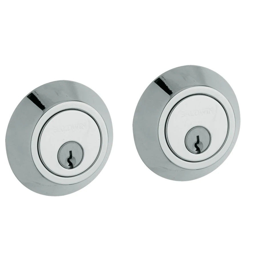 Baldwin - Estate Collection - Deadbolts - 8242 Contemporary Deadbolt (Double Cylinder - 2-1/8" Door Prep)