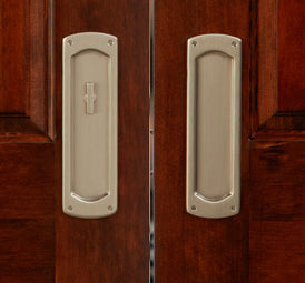 Baldwin - Pocket Door Locks - Palo Alto - Full Dummy Pocket Door Set