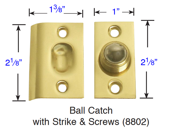 Emtek - Ball Door Catch