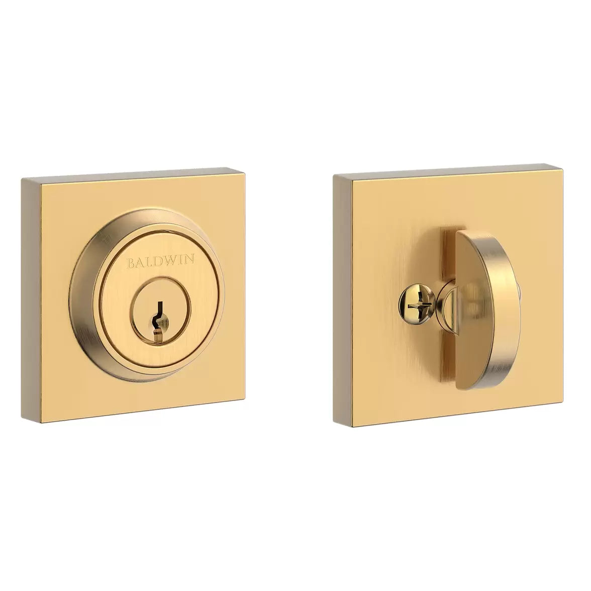 Baldwin - Reserve Collection - Deadbolts - Contemporary Square Deadbolt