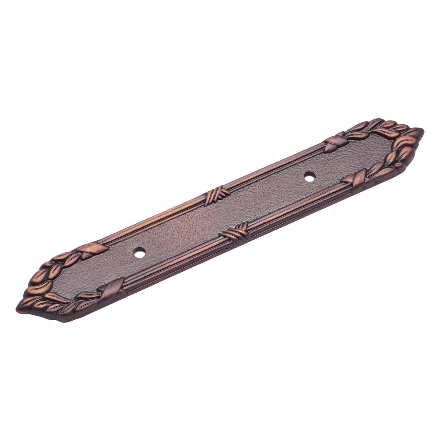 RK International - Lines & Crosses - Ornate Edge Pull Backplate