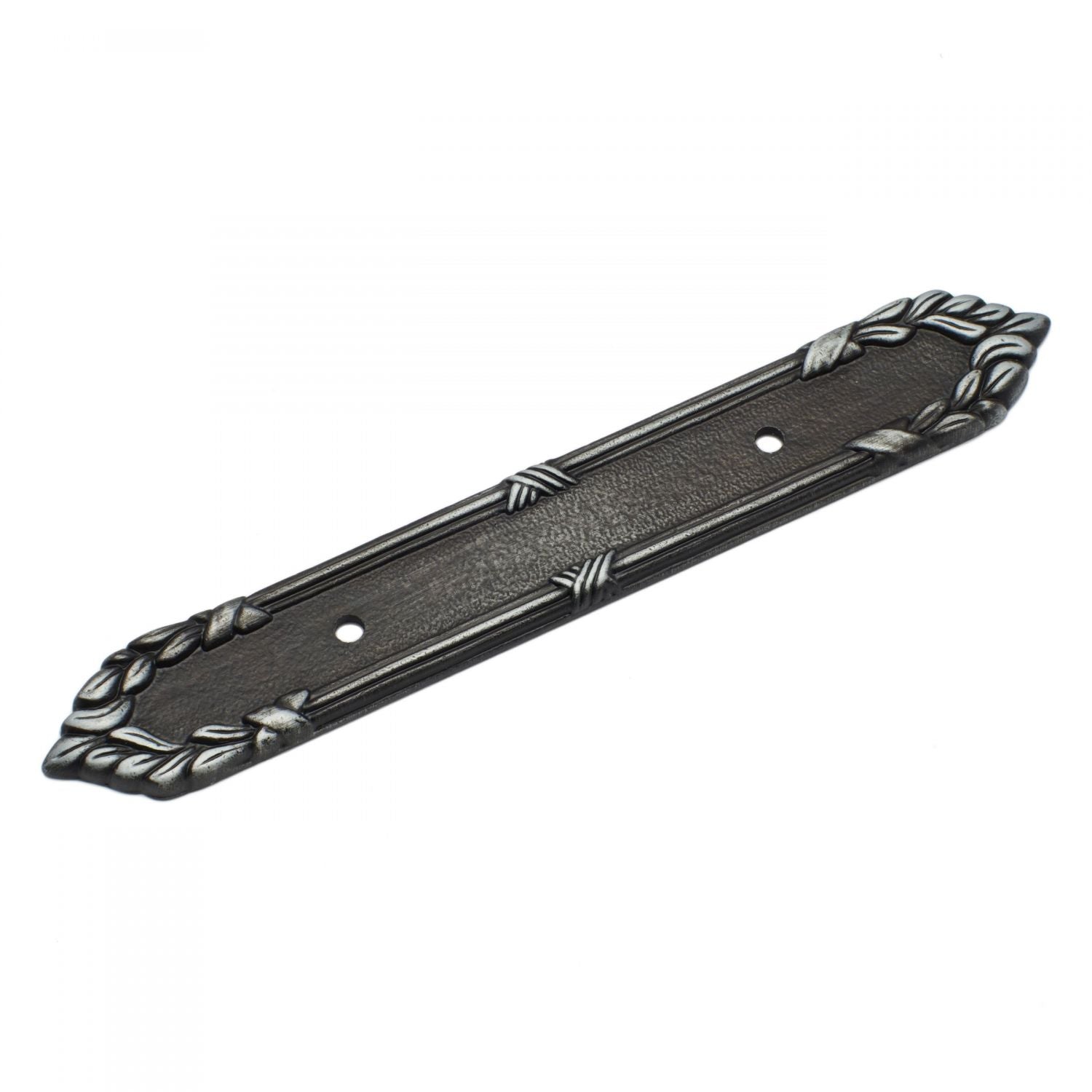 RK International - Lines & Crosses - Ornate Edge Pull Backplate
