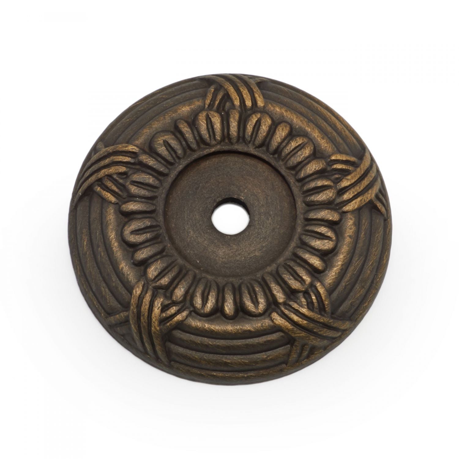 RK International - Lines & Crosses - Cross & Petal Knob Backplate