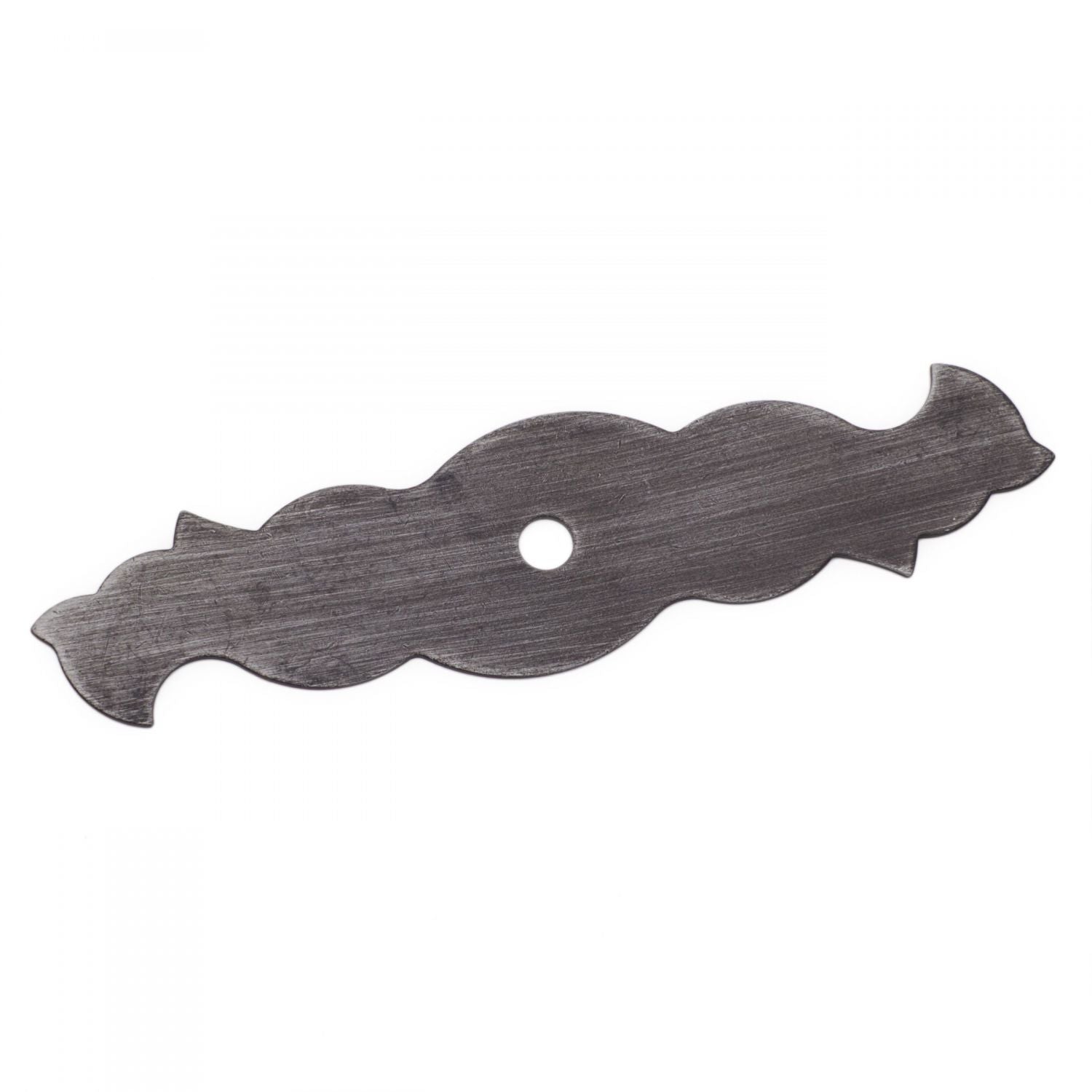 RK International - Miscellaneous Knobs - Curvy Single Hole Knob Backplate