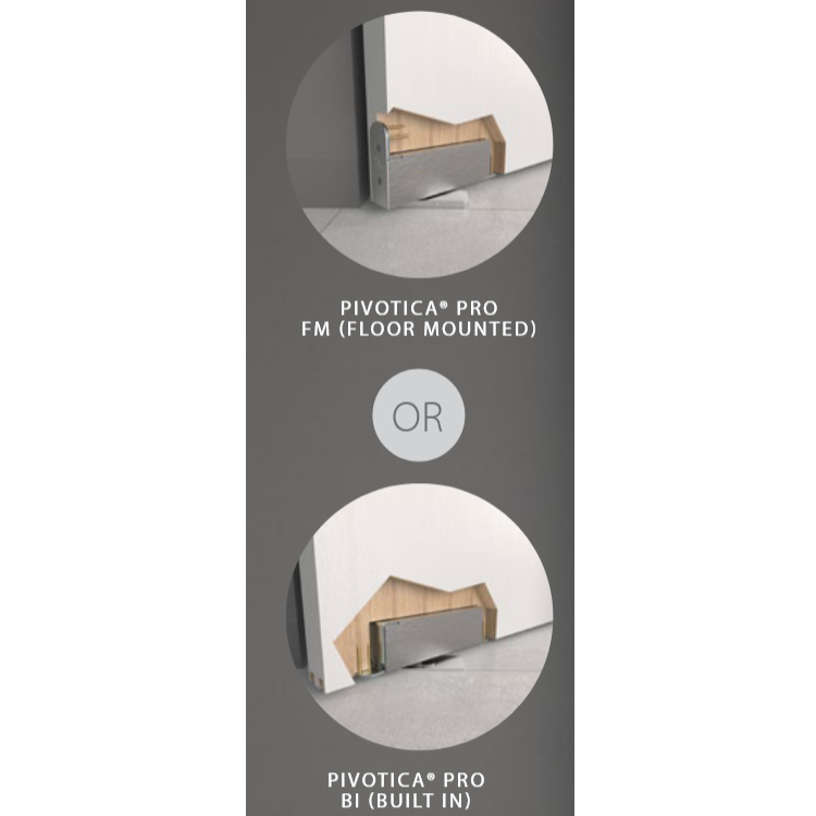 Arlu - Argenta Pivotica Pro - 100 FM Pivot Hinge (Floor Mount)