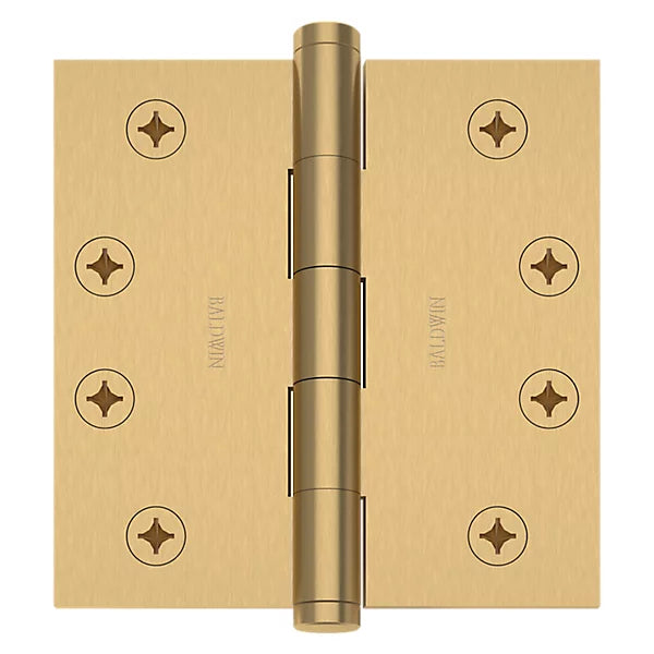 Baldwin - Estate Collection - Hinges - Square Corner Mortise Hinge w/ Non-Removable Pin (Each)