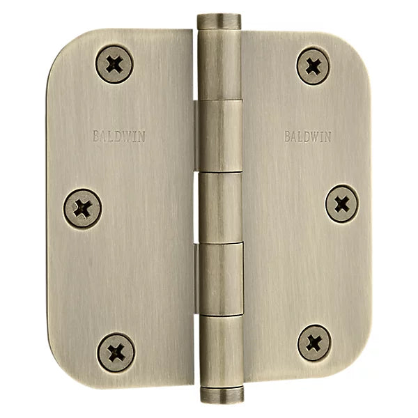 Baldwin - Estate Collection - Hinges - 5/8" Radius Corner Mortise Hinge (Each)