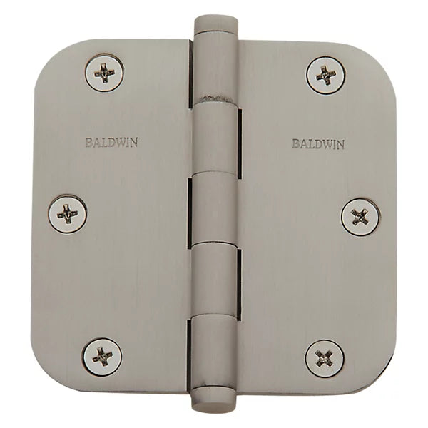 Baldwin - Estate Collection - Hinges - 5/8" Radius Corner Mortise Hinge (Each)