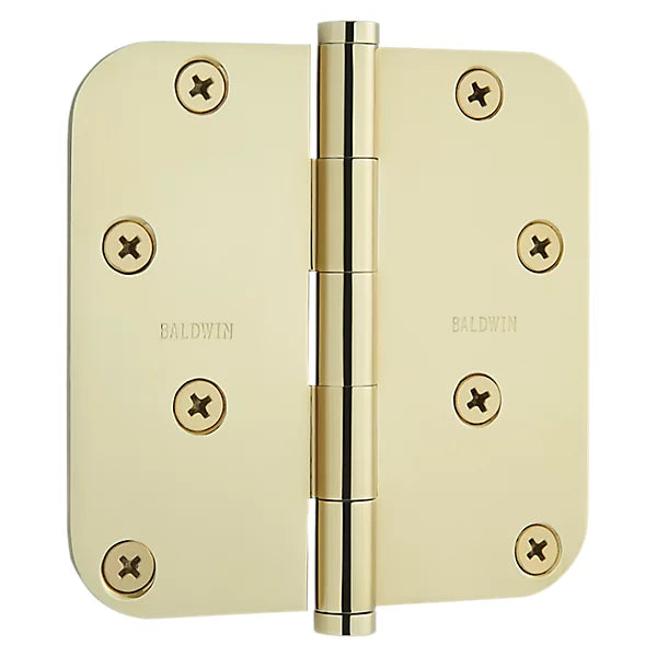 Baldwin - Estate Collection - Hinges - 5/8" Radius Corner Mortise Hinge (Each)