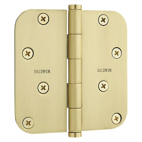 Baldwin - Estate Collection - Hinges - 5/8" Radius Corner Mortise Hinge (Each)